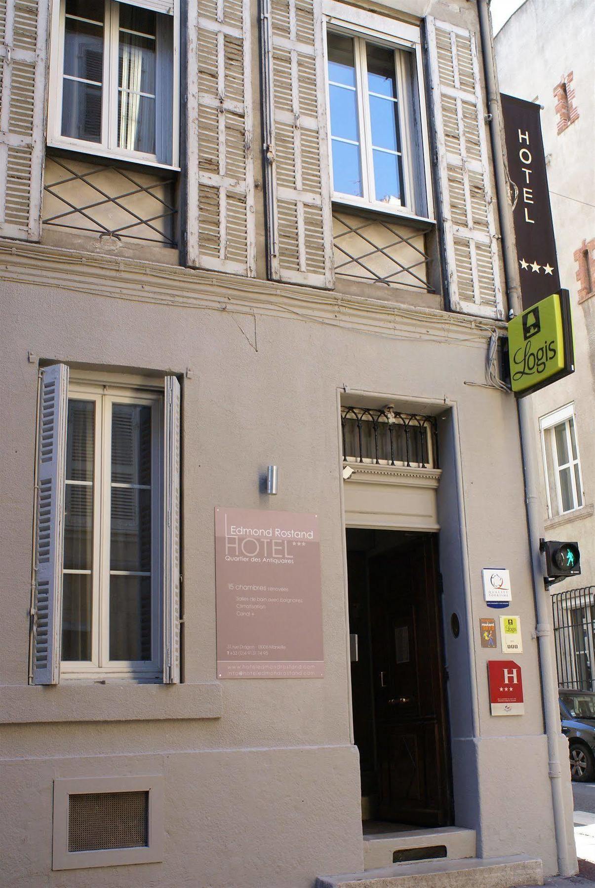 Hotel Edmond Rostand Marsilia Exterior foto